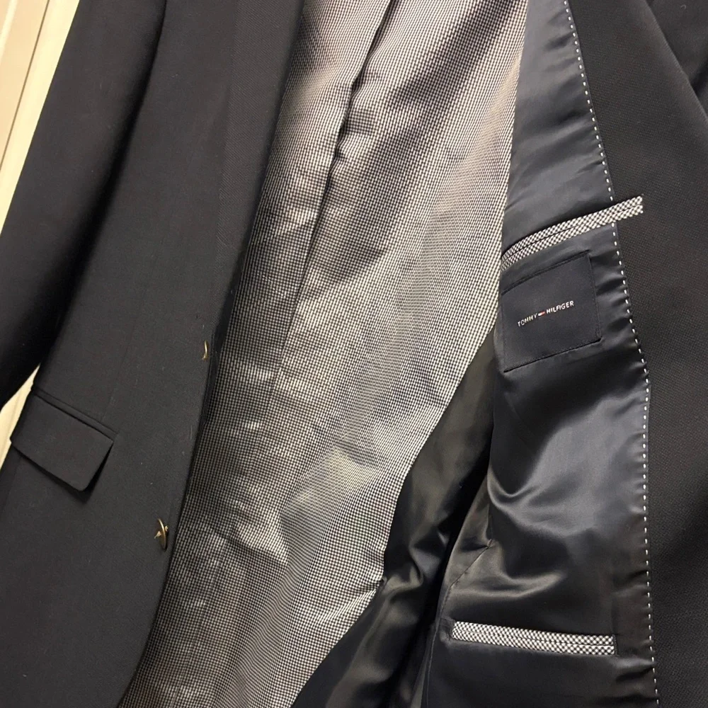 Tommy Hilfiger Navy Men's Blazer - Picture 7 of 8